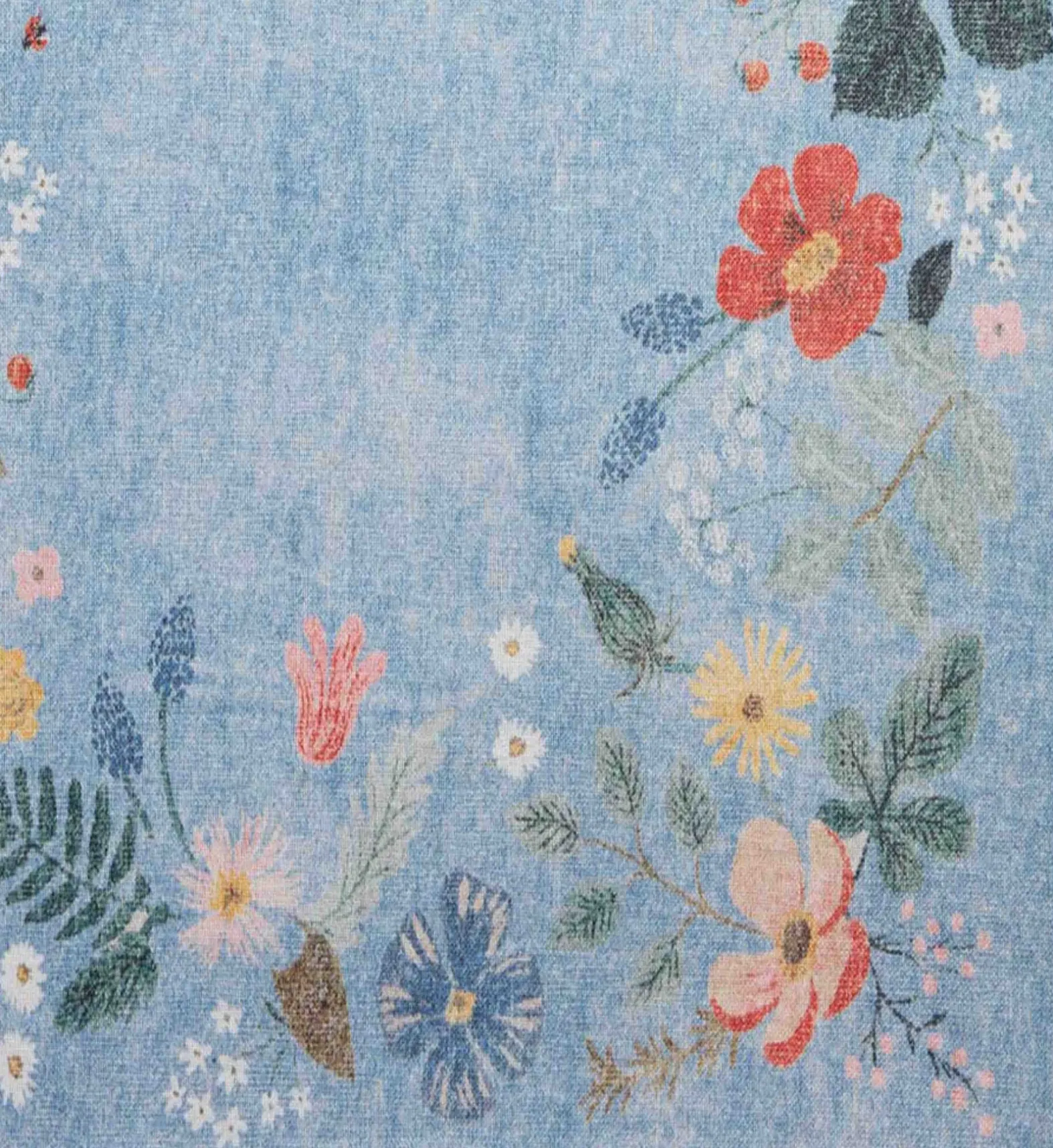 Atelier Strawberry Fields Border Non-Slip Rug