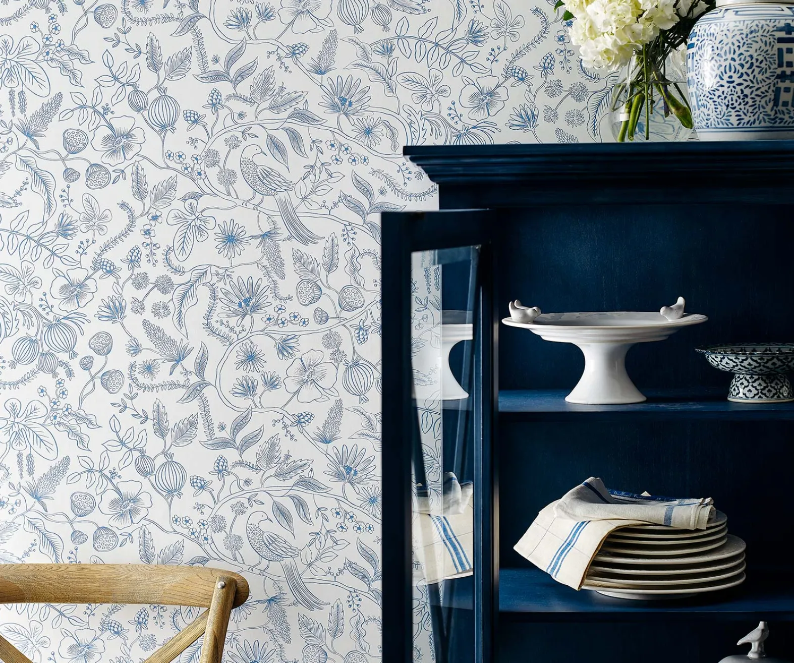 Aviary Peel & Stick Wallpaper Sample