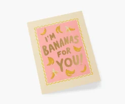 Bananas For You Love & Friendship Card