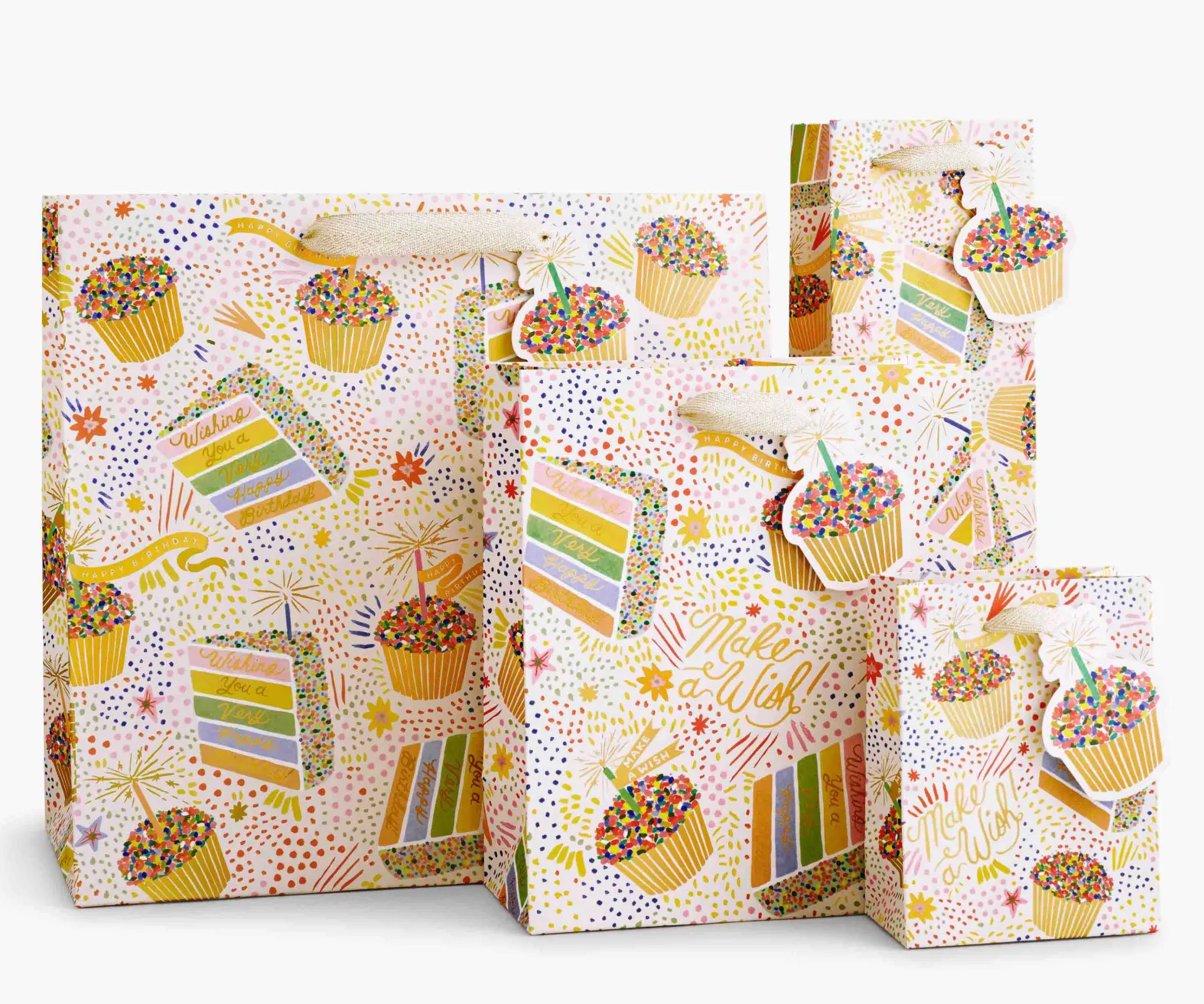 Birthday Cake Medium Gift Bag