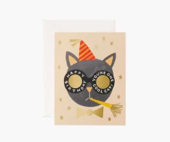 Birthday Cat Birthday Card