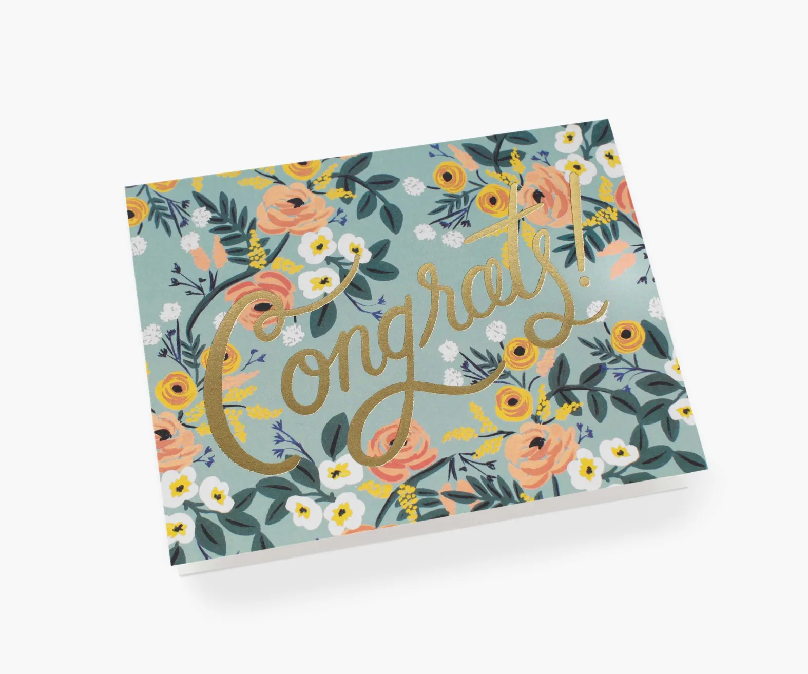 Blue Meadow Congrats Card