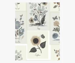 Botanical Prints Wallpaper Sample