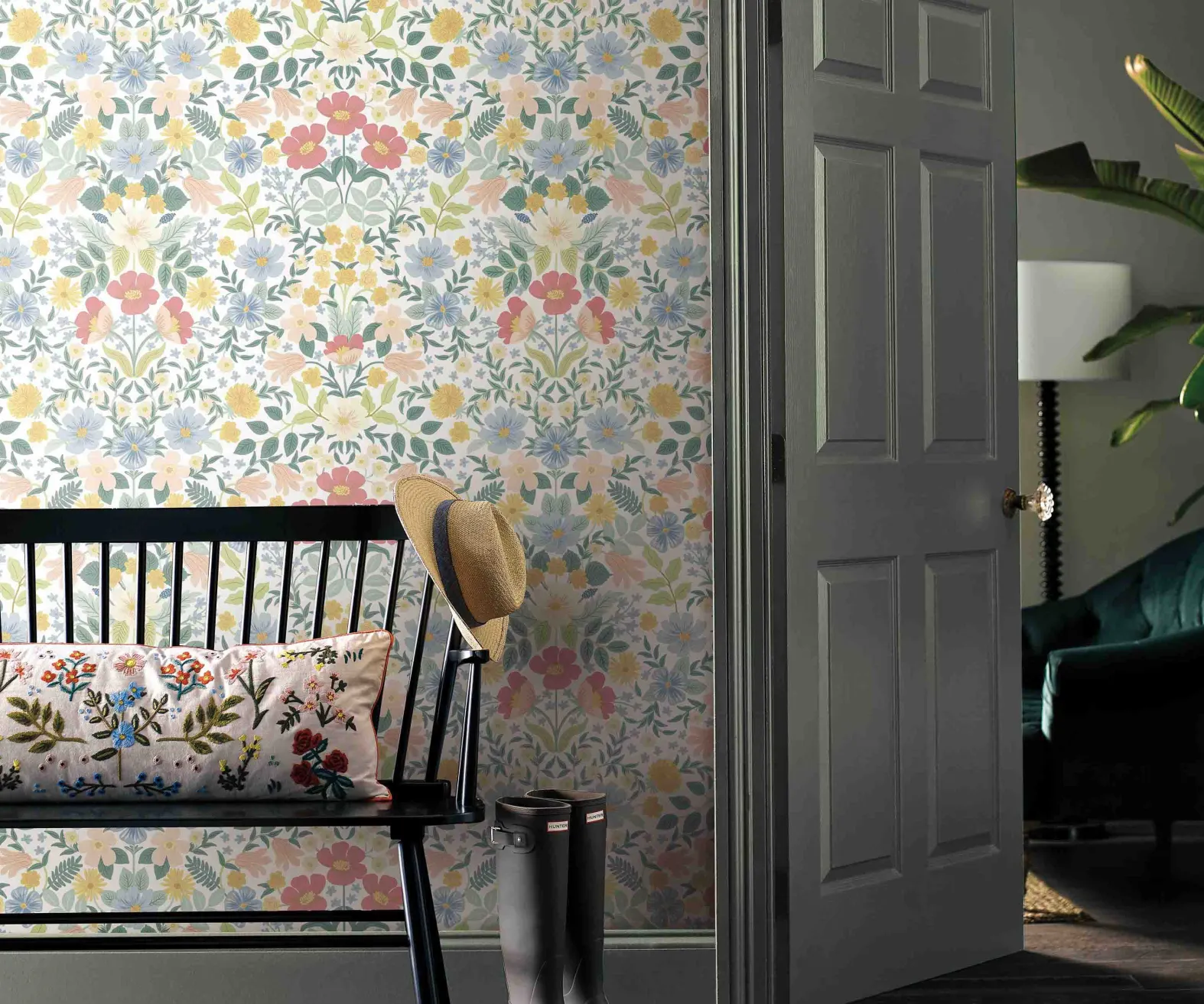 Bramble Garden Peel & Stick Wallpaper Sample