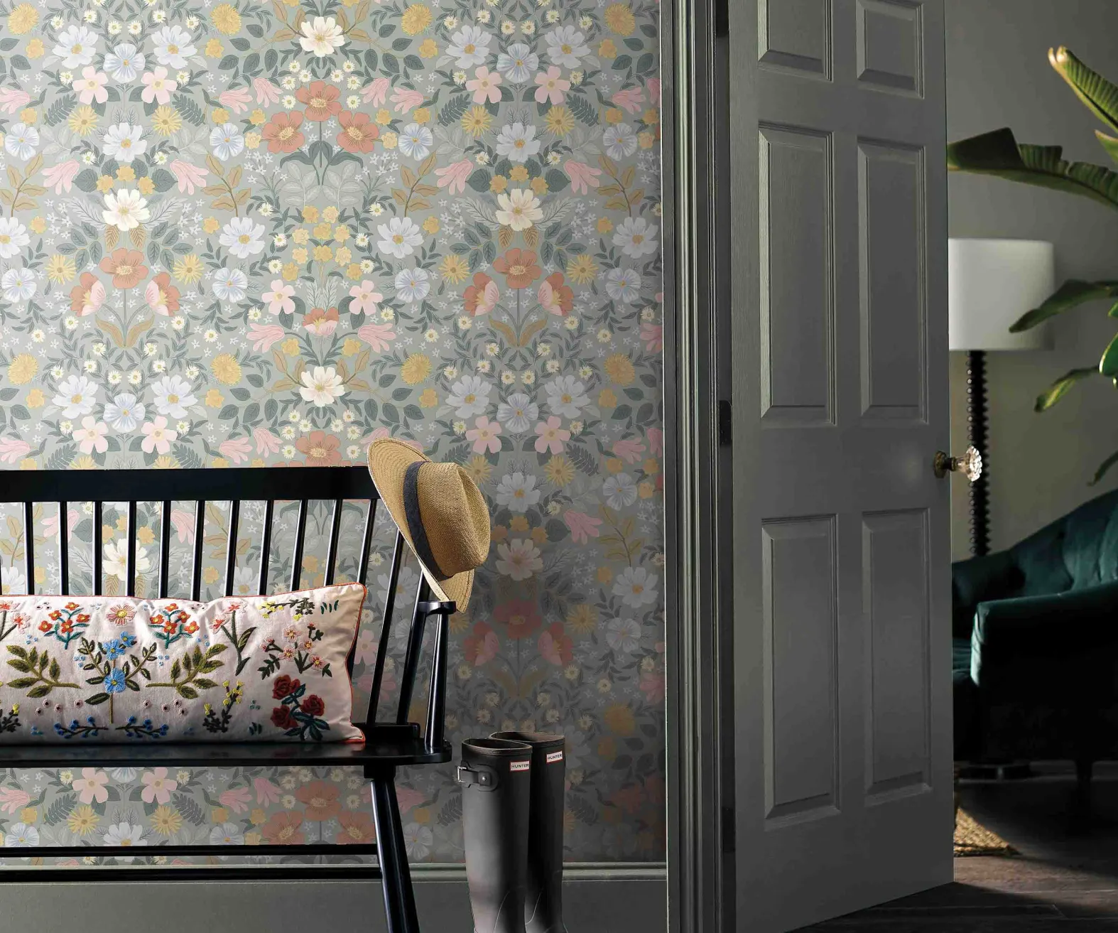 Bramble Garden Peel & Stick Wallpaper Sample