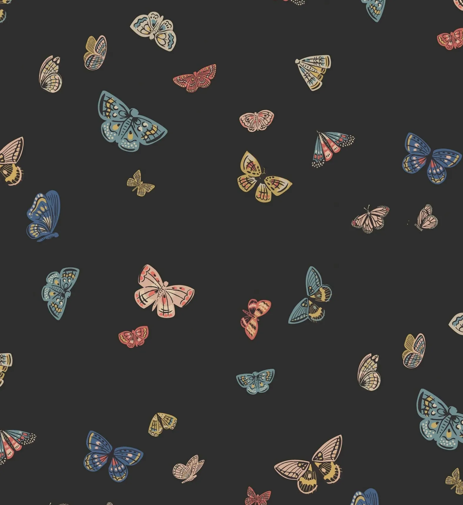 Butterfly House Wallpaper