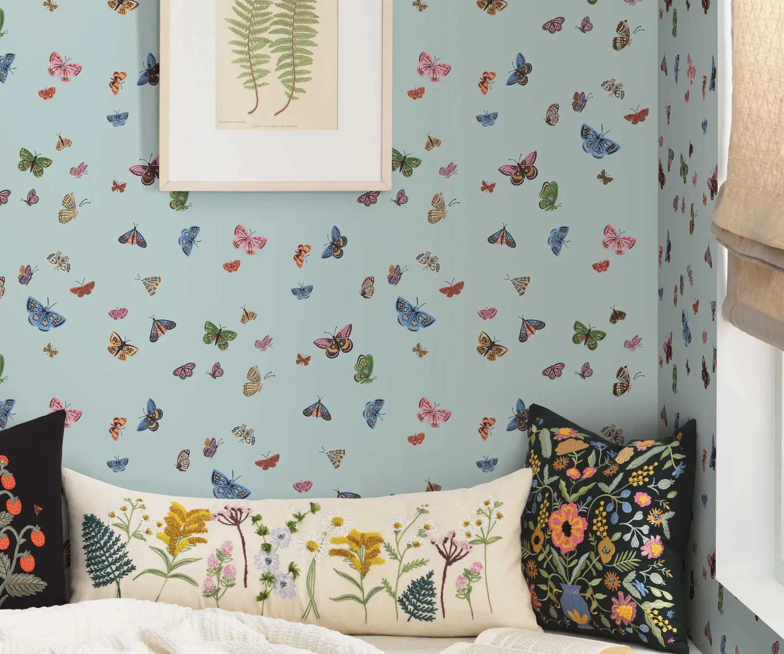 Butterfly House Wallpaper