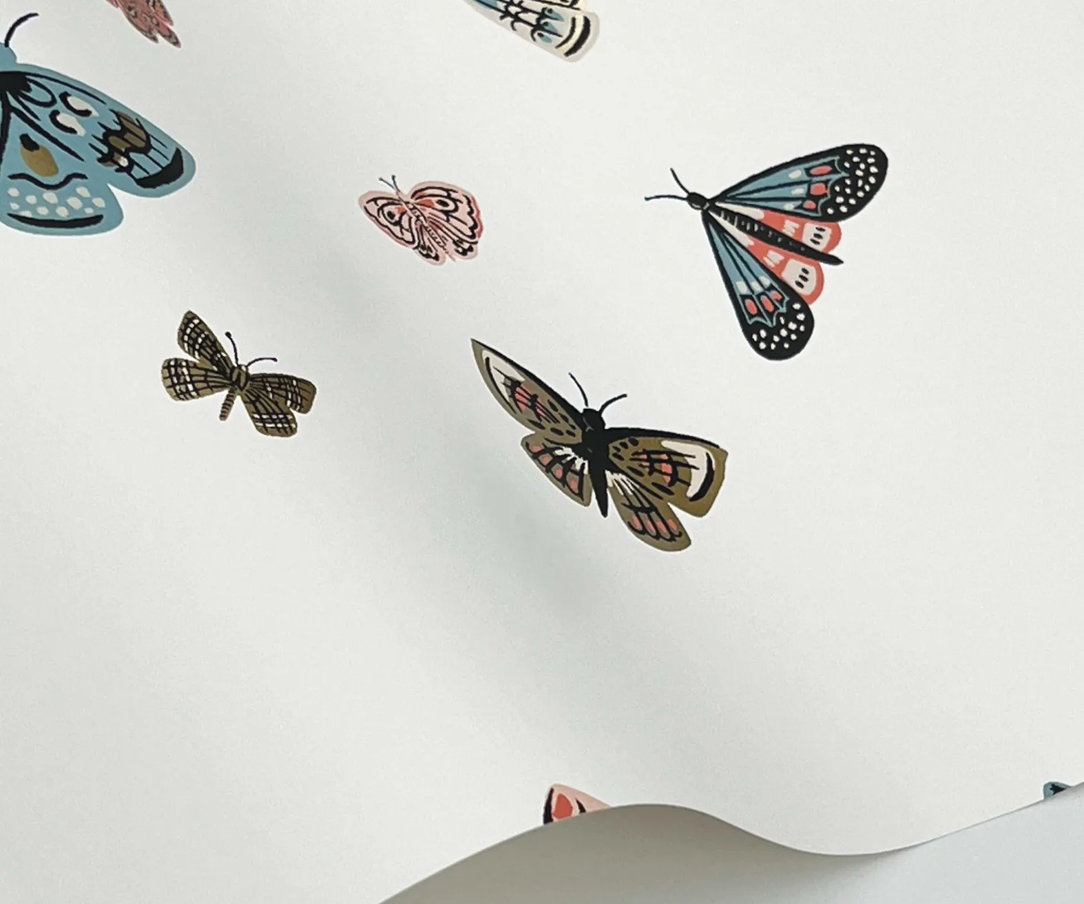 Butterfly House Wallpaper