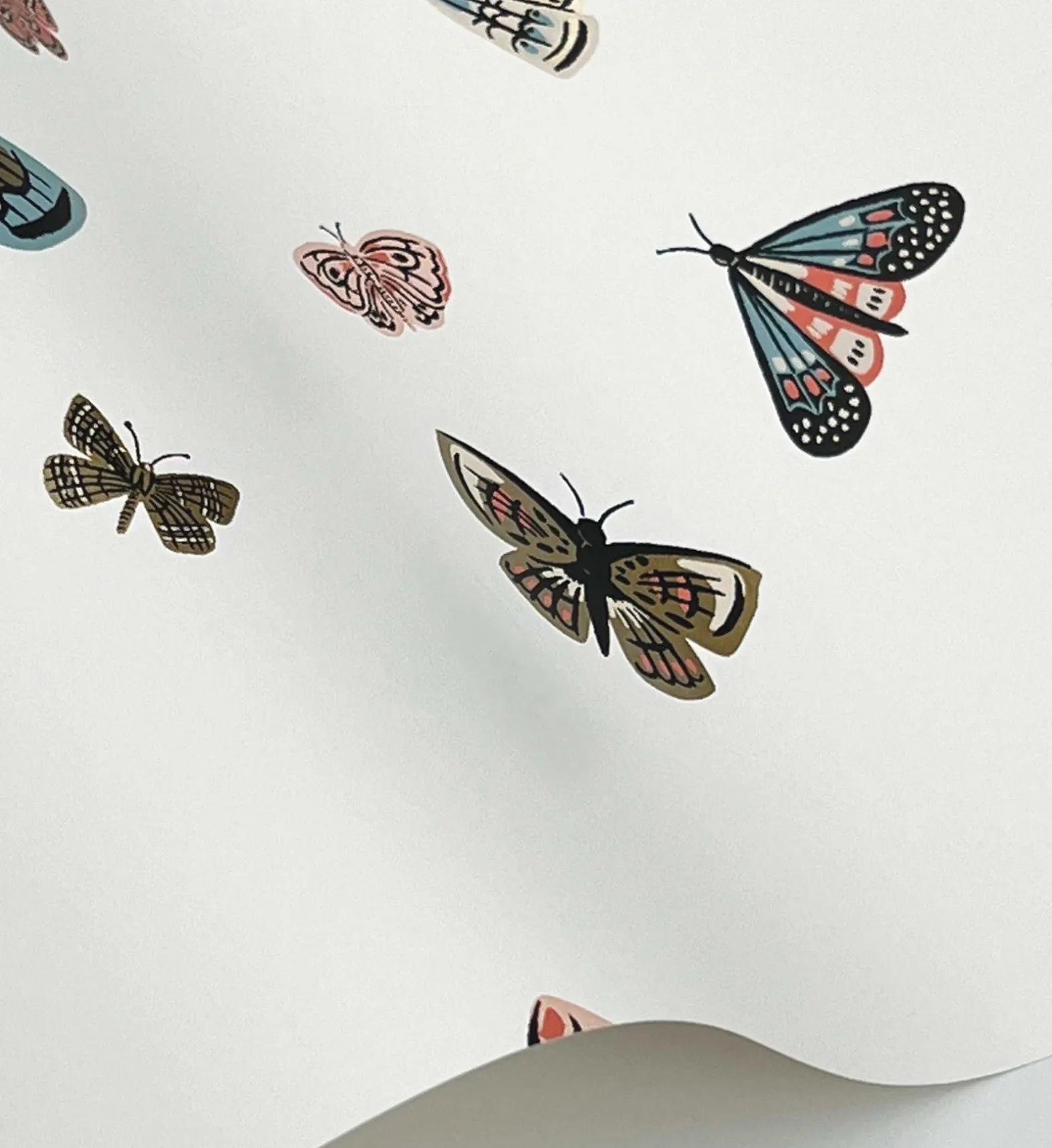 Butterfly House Wallpaper