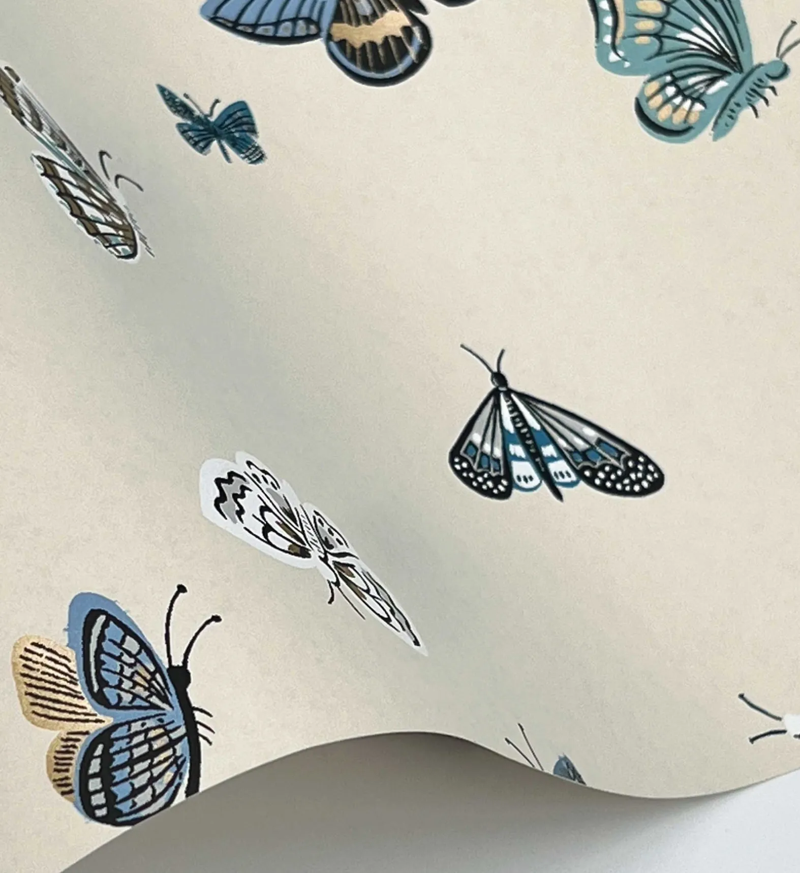 Butterfly House Wallpaper