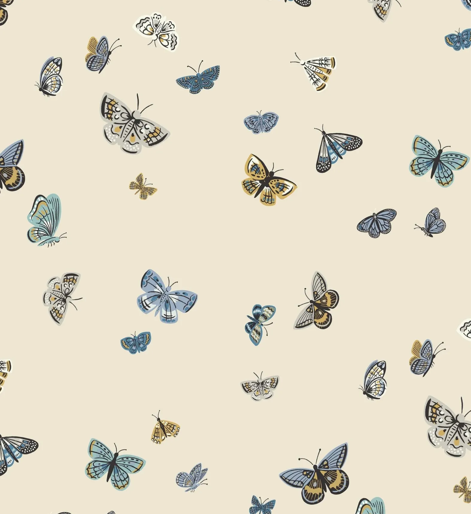 Butterfly House Wallpaper