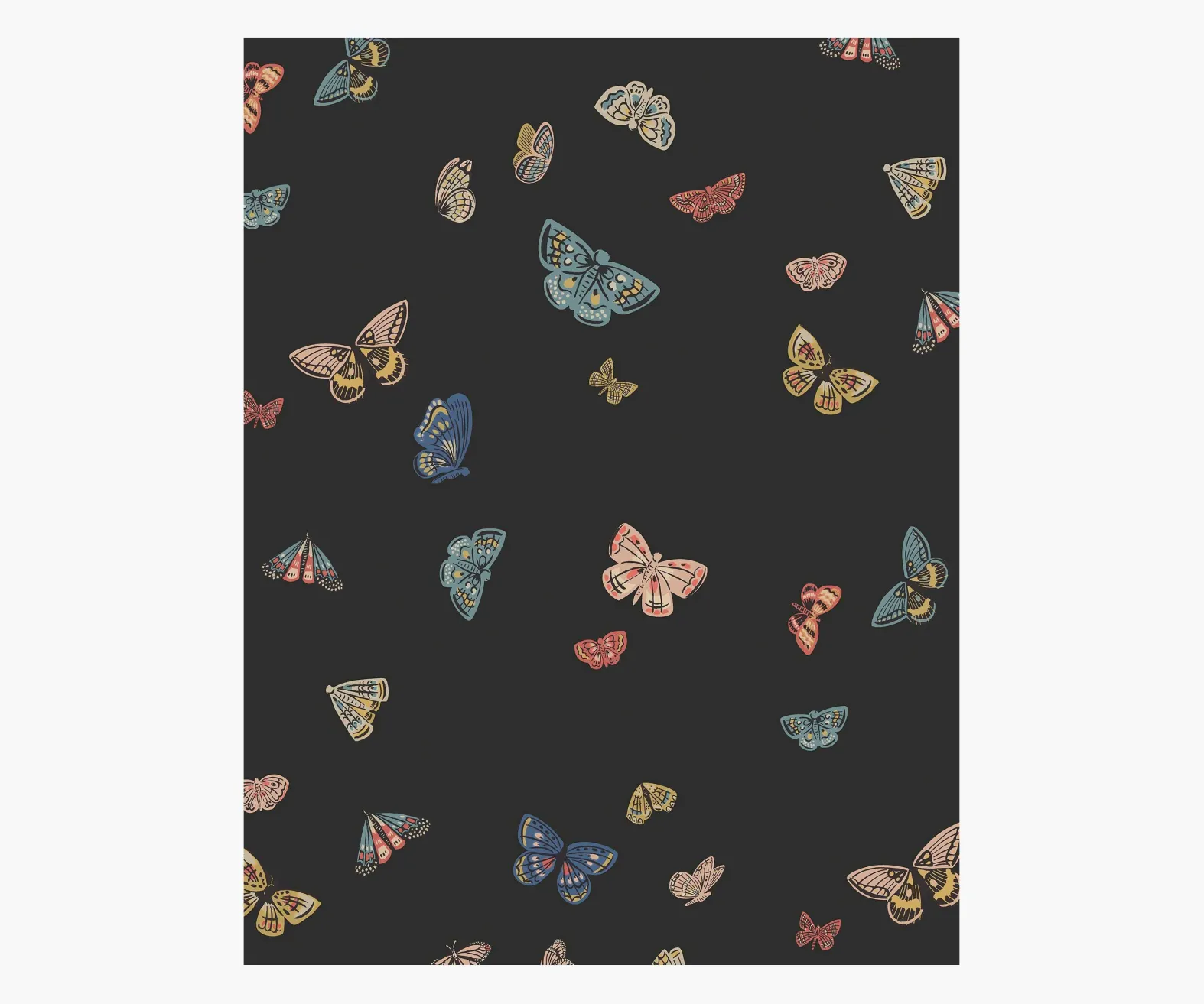 Butterfly House Wallpaper Sample
