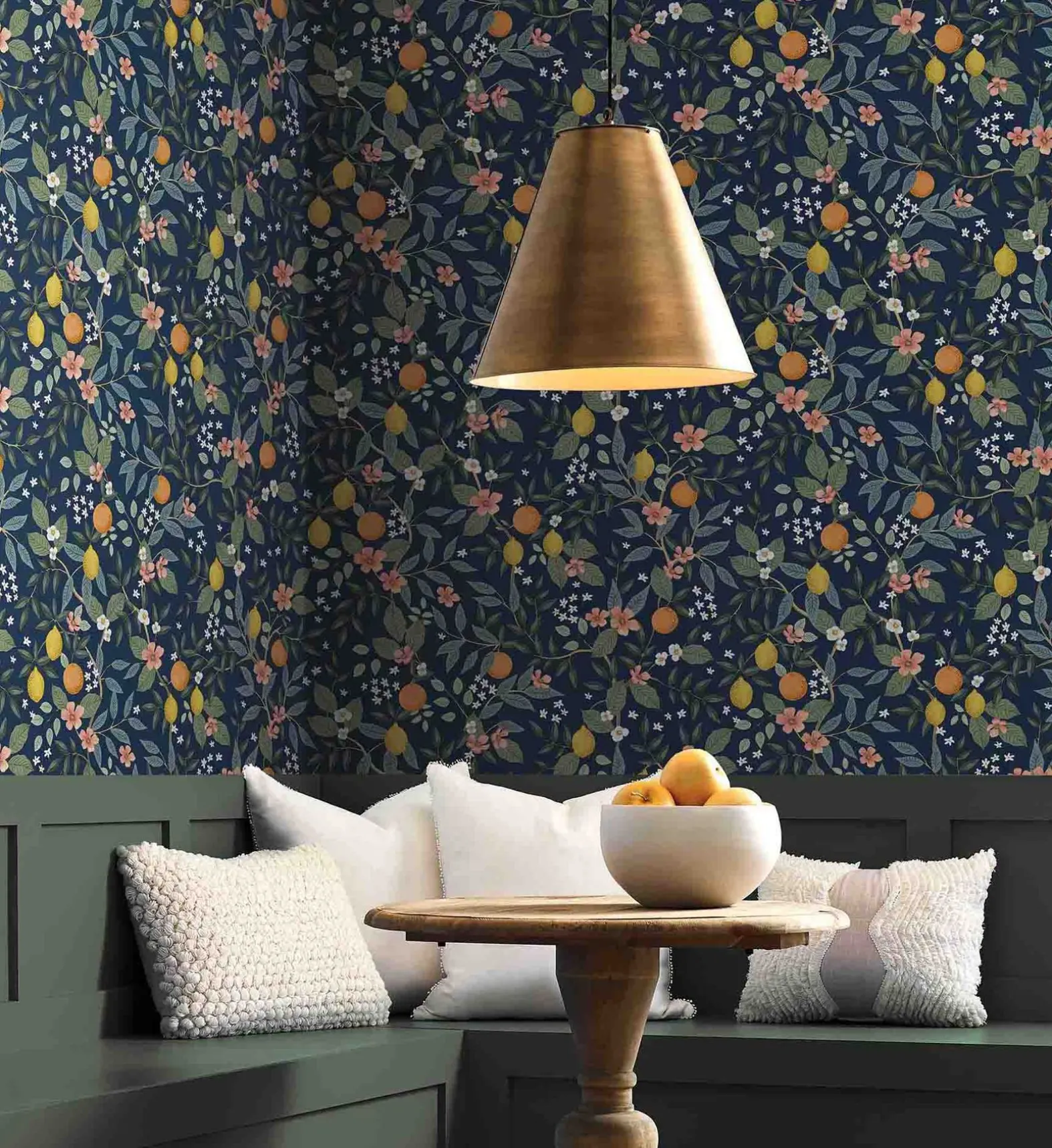 Citrus Grove Peel & Stick Wallpaper