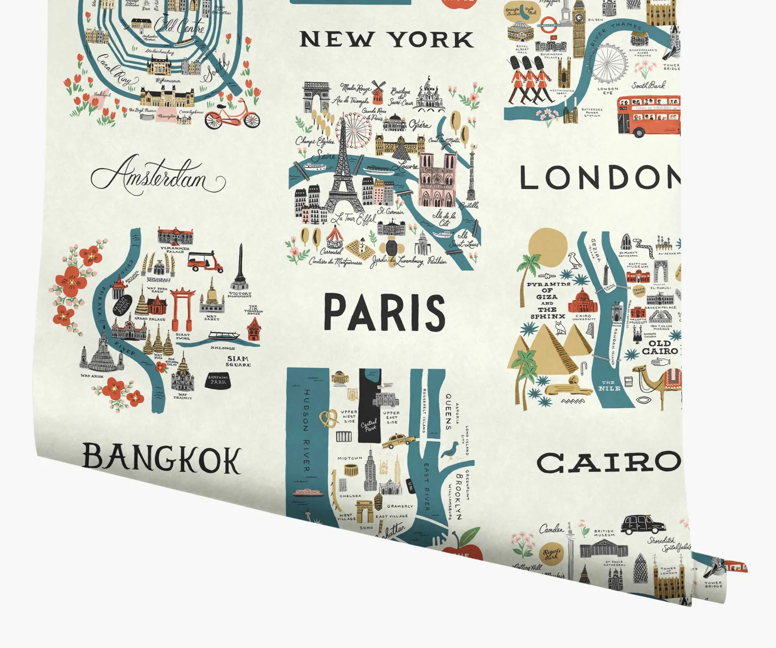 City Maps Wallpaper