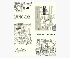 City Maps Wallpaper Sample
