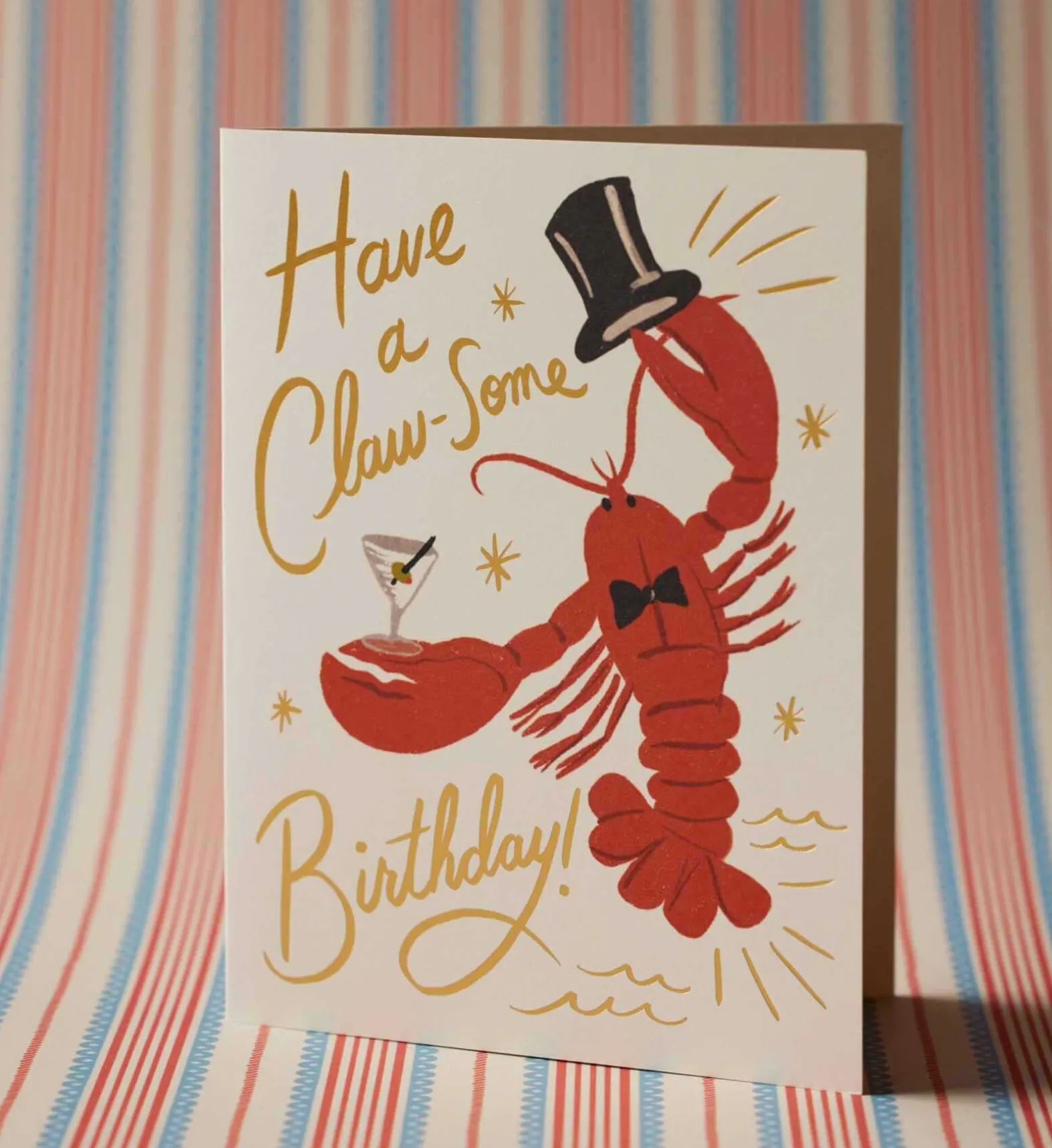 Claw-some Birthday Card