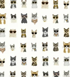 Cool Cats Peel & Stick Wallpaper