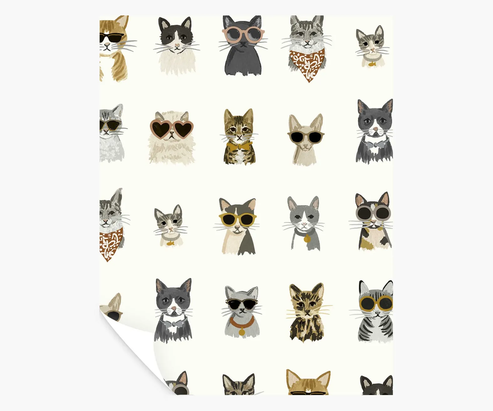 Cool Cats Peel & Stick Wallpaper