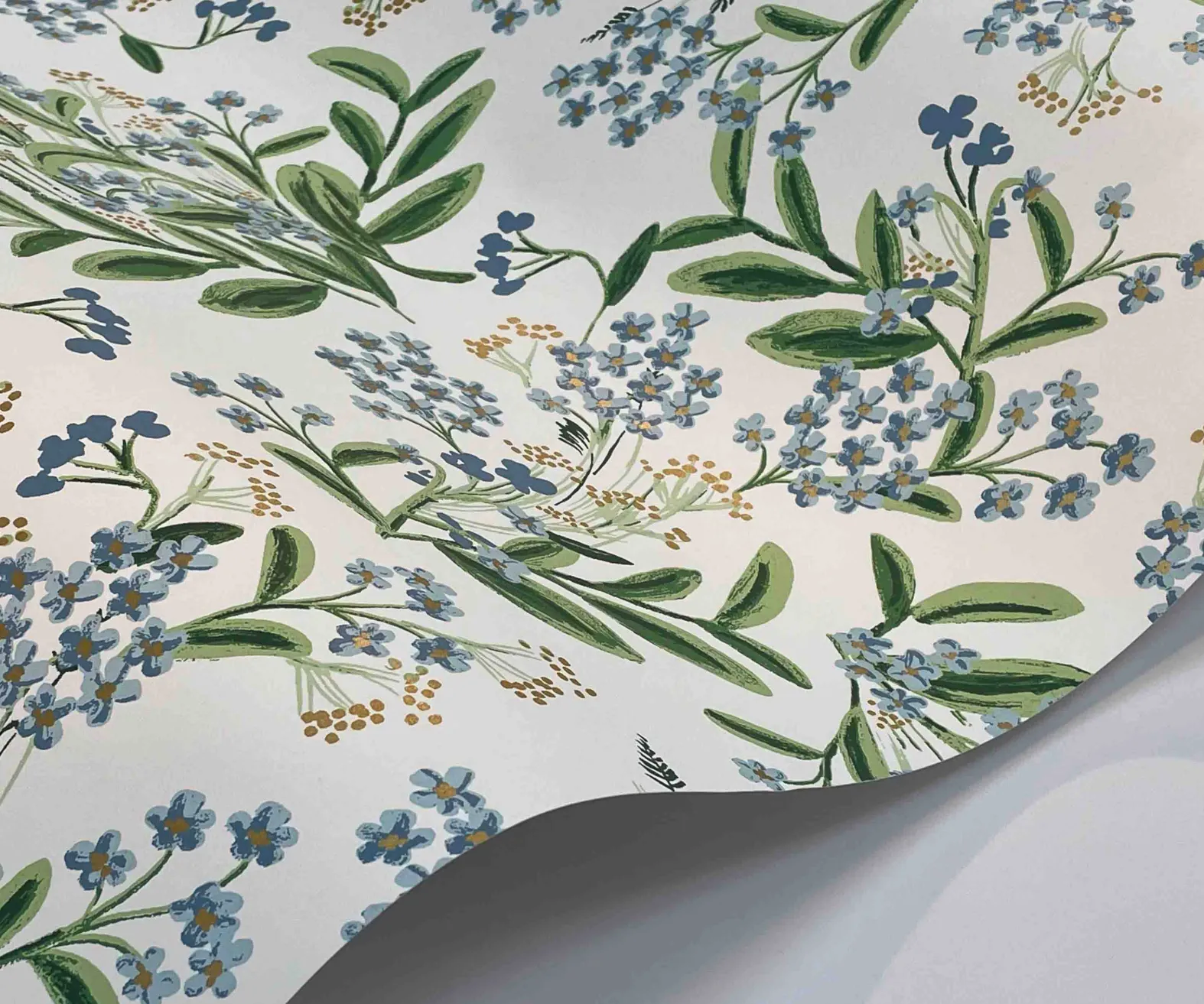 Cornflower Wallpaper Sample