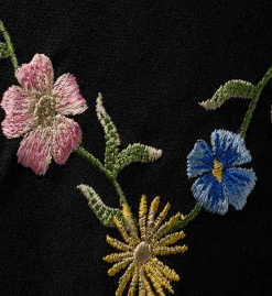 Curio Border Embroidered Pillow