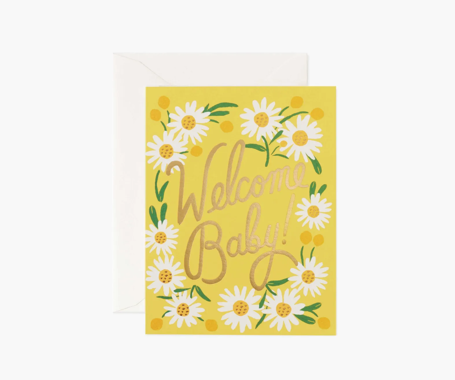 Daisy Baby Card