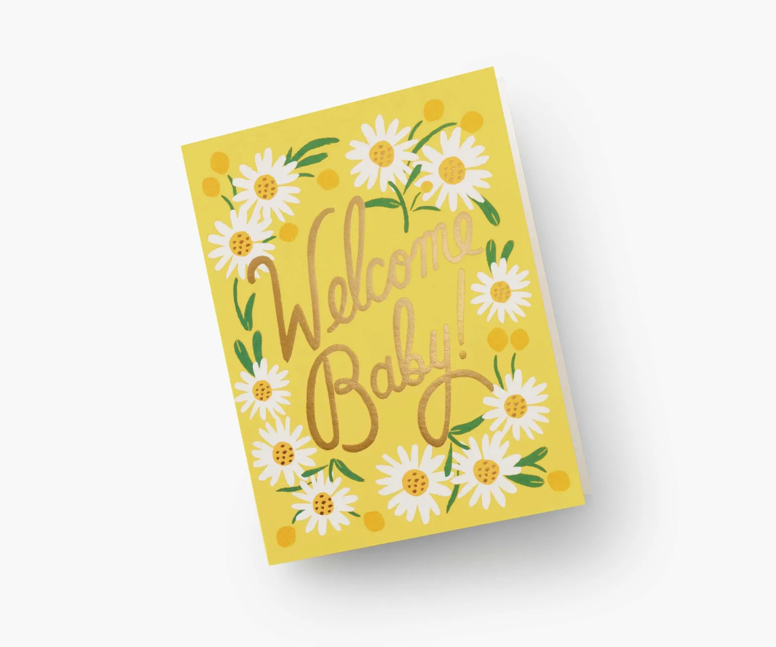 Daisy Baby Card