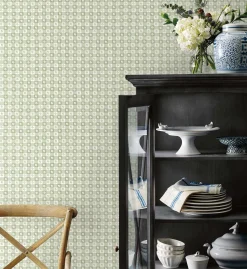 Daisy Gingham Peel & Stick Wallpaper Sample