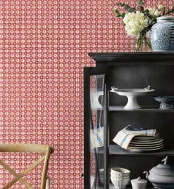 Daisy Gingham Peel & Stick Wallpaper Sample