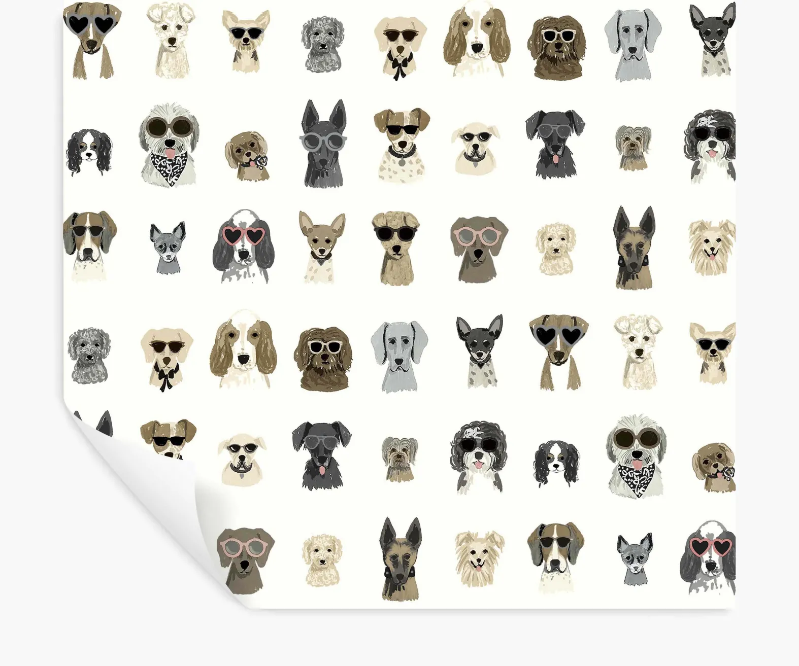 Dog Days Peel & Stick Wallpaper