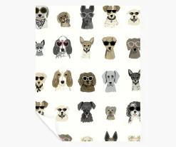 Dog Days Peel & Stick Wallpaper Sample