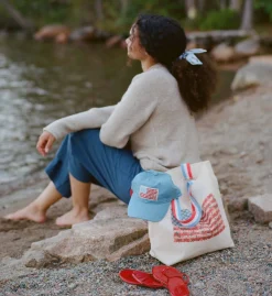 East West Canvas Tote Bag