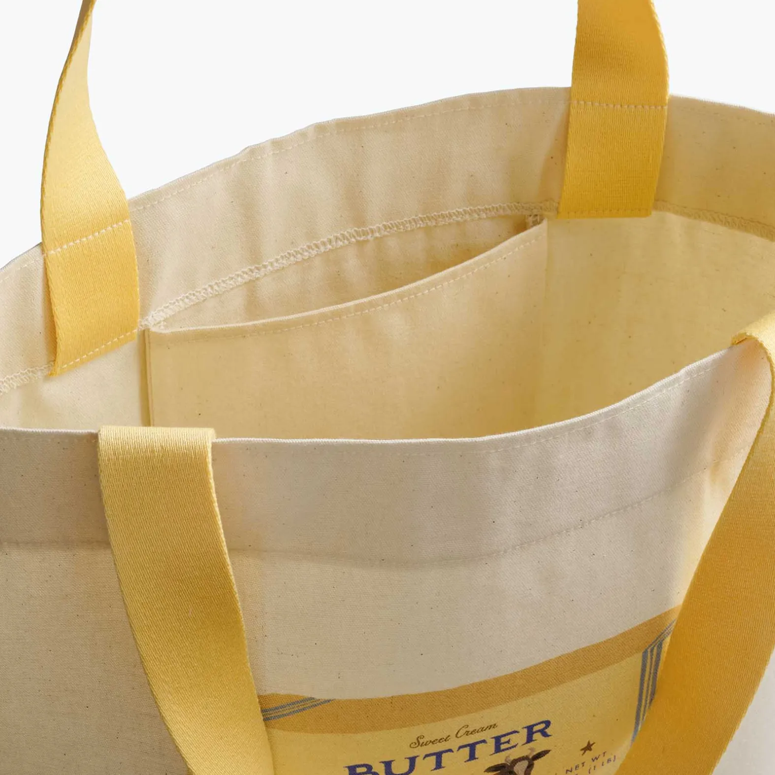 East West Canvas Tote Bag
