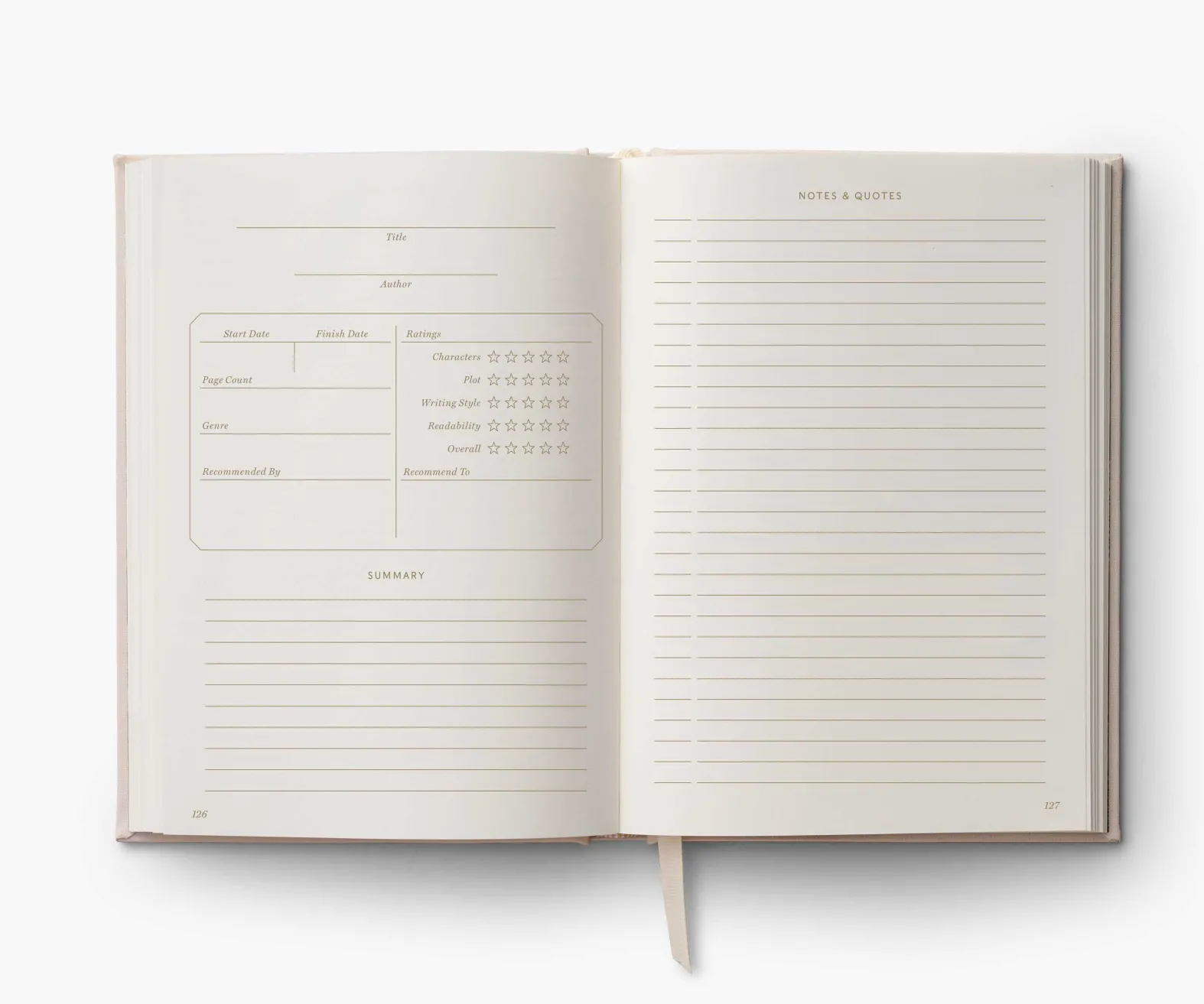Embroidered Book Journal