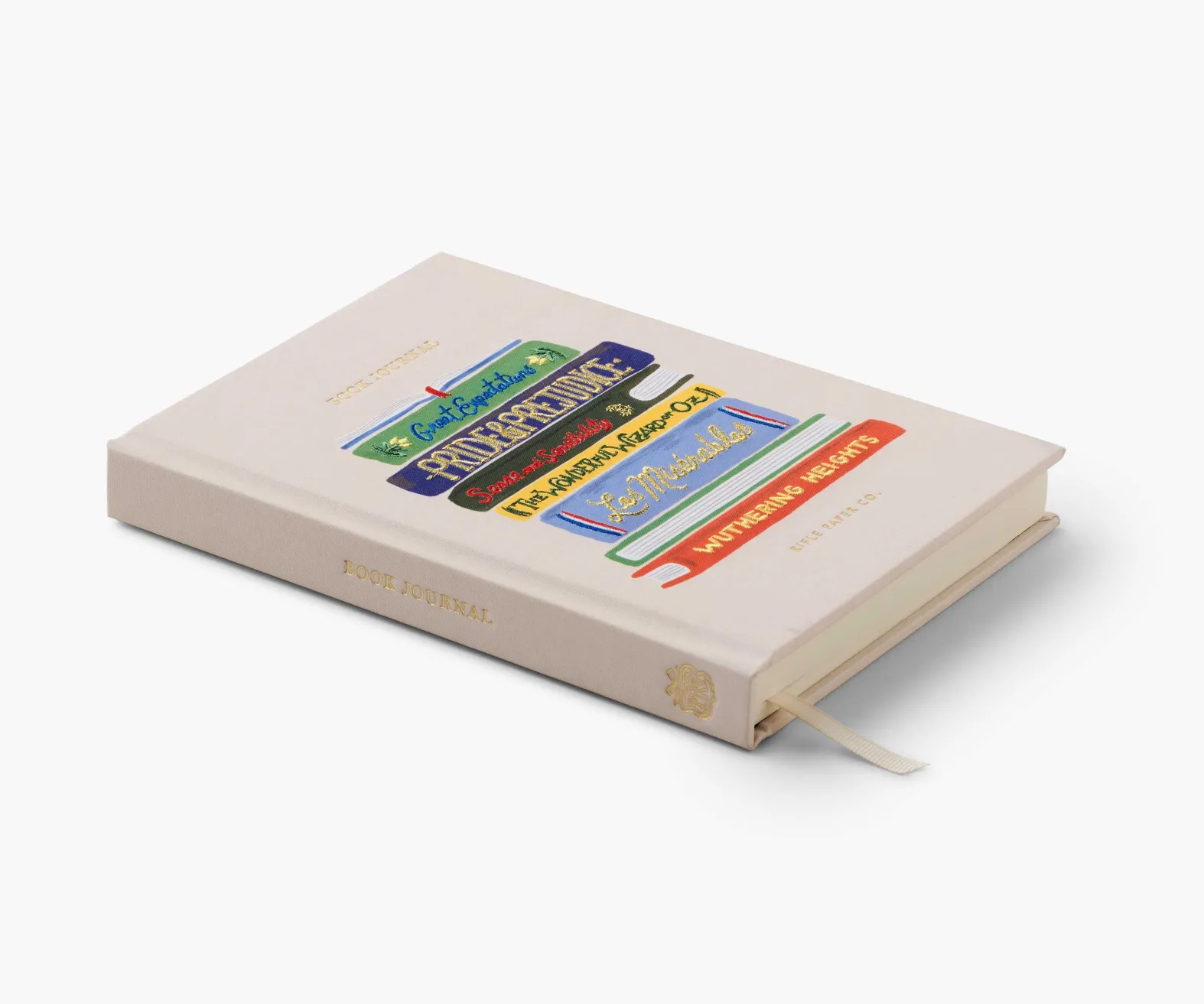 Embroidered Book Journal