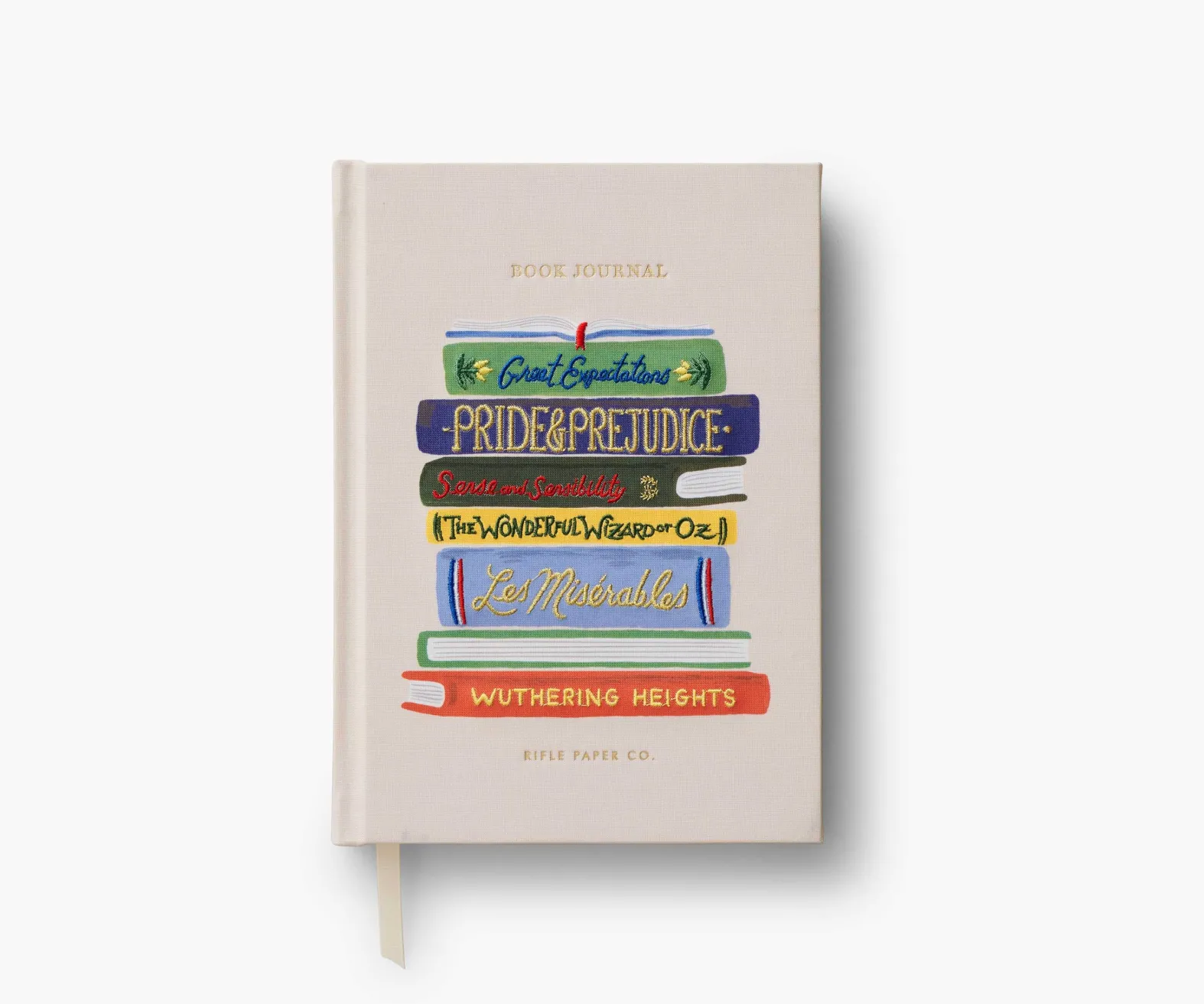 Embroidered Book Journal