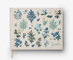 Embroidered Guest Book