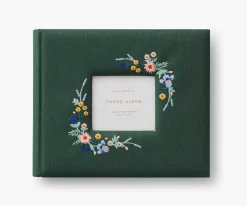 Embroidered Heirloom Photo Album