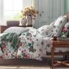 Embroidered Lumbar Pillow Cover