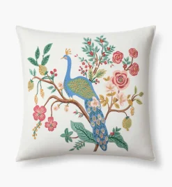 Embroidered Pillow Cover