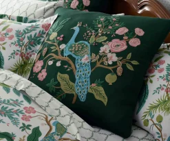 Embroidered Pillow Cover