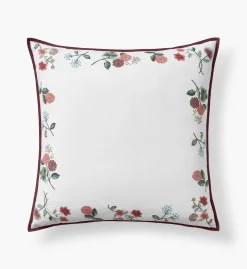 Embroidered Pillow Cover