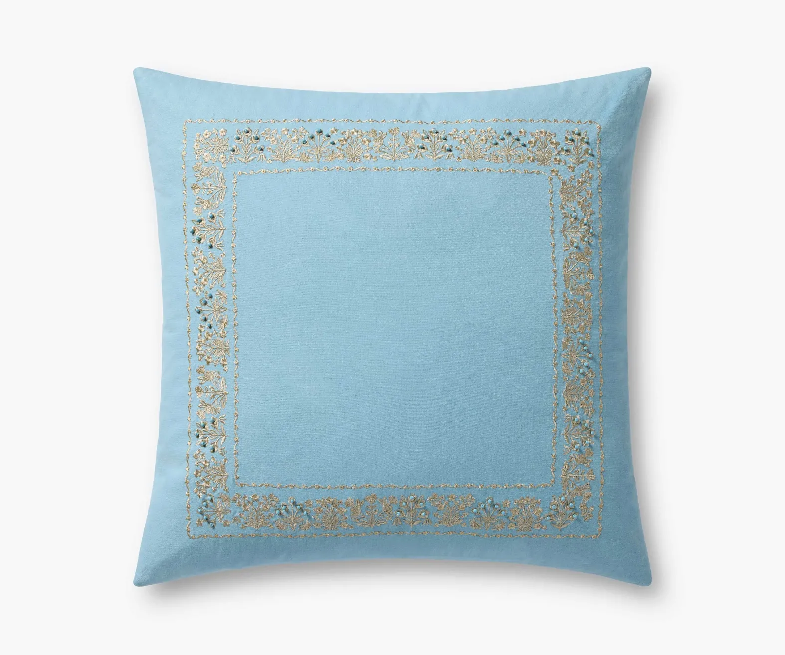 Estee Border Embroidered Pillow