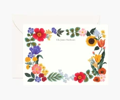 Floral Personalized Stationery