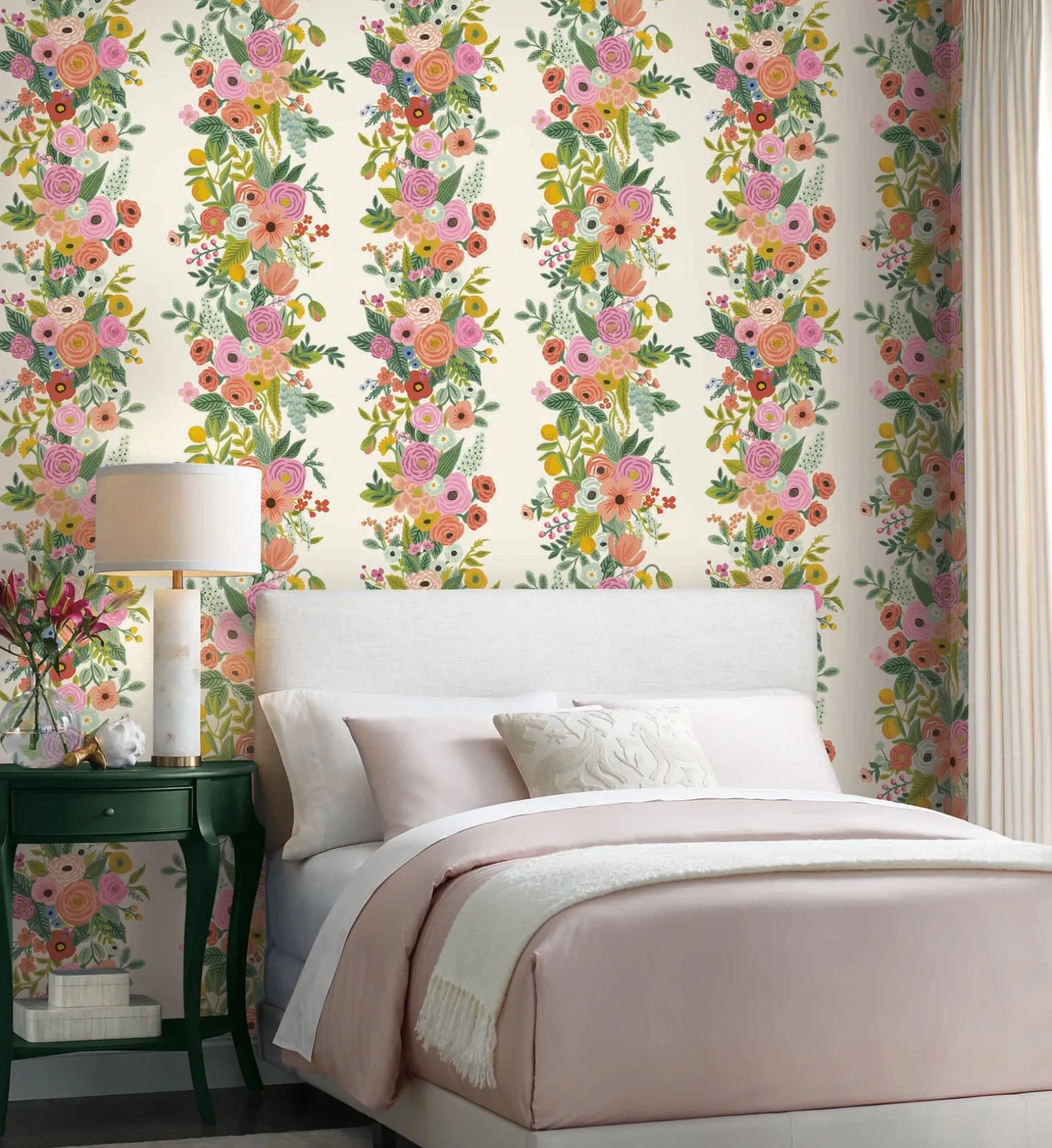 Garden Party Trellis Wallpaper
