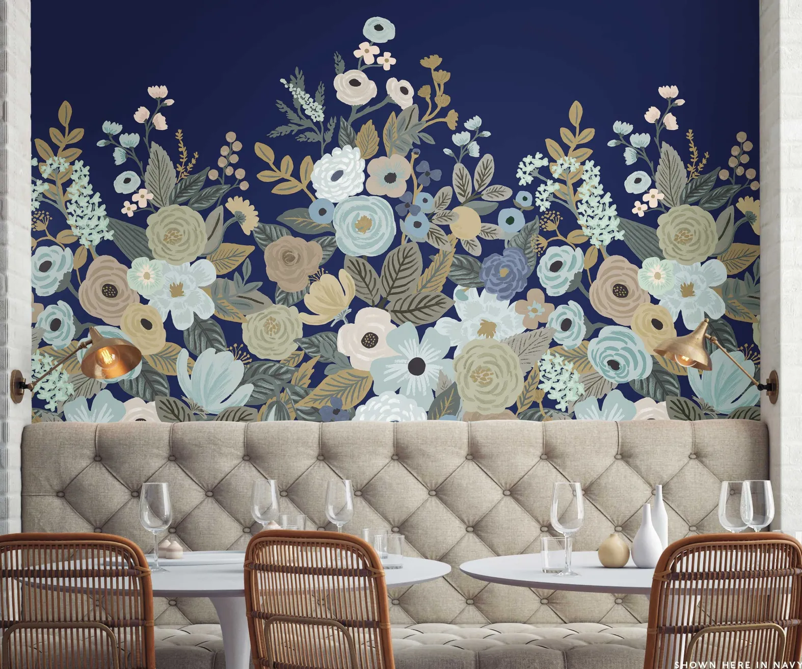 Garden Party Wallpaper Mural Sample