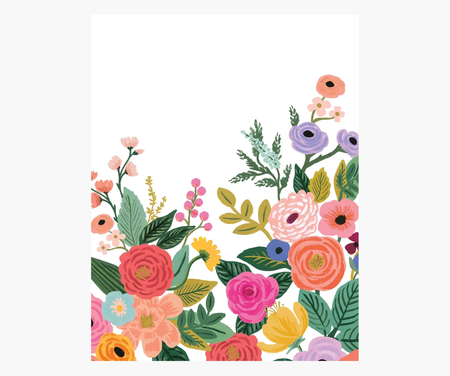 Garden Party Wallpaper Mural Sample