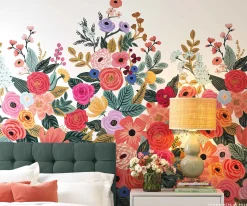 Garden Party Wallpaper Mural Sample