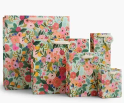 Garden Party Wine Gift Bag