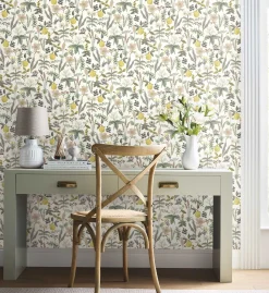 Herb Garden Peel & Stick Wallpaper Sample
