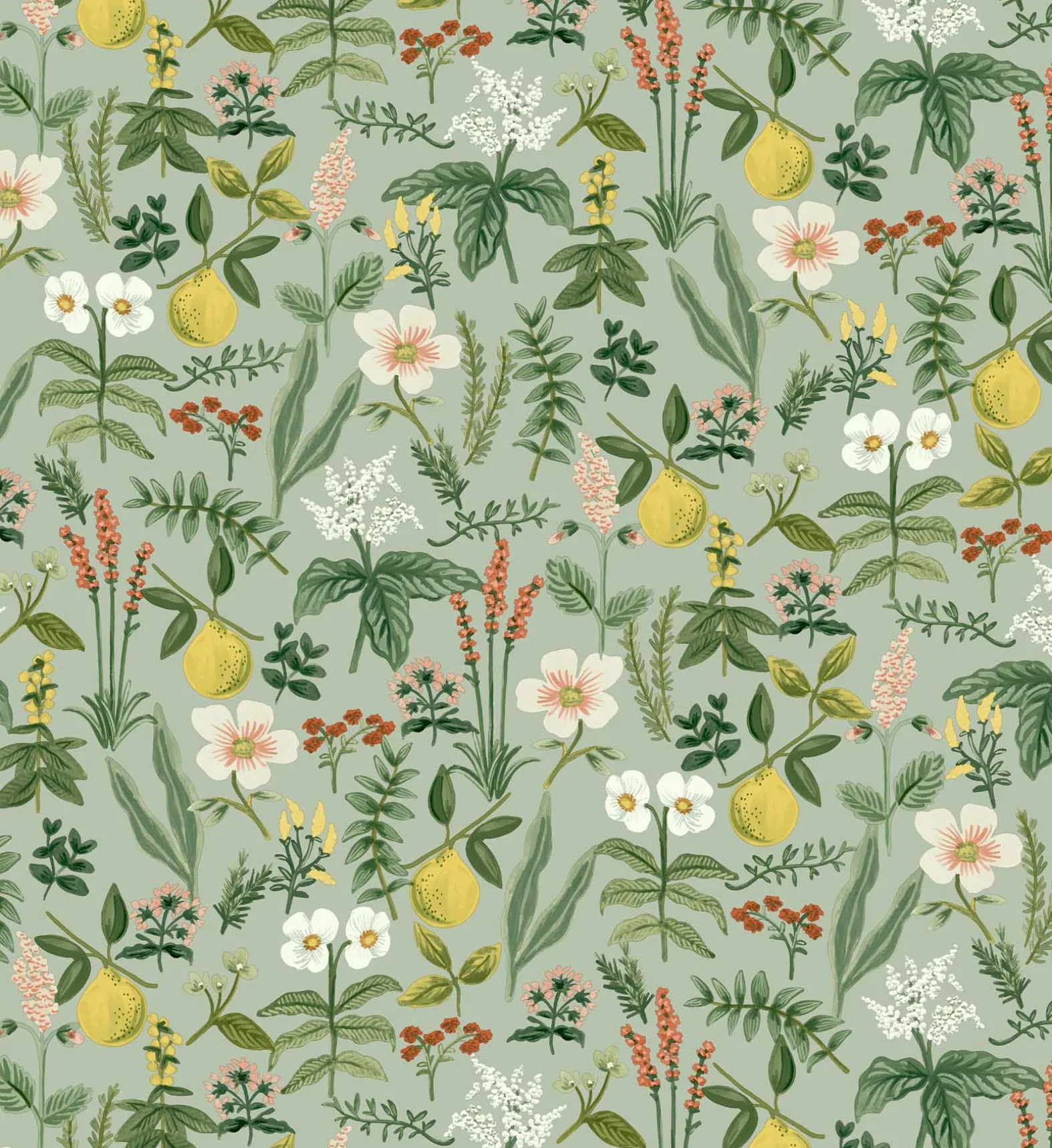 Herb Garden Peel & Stick Wallpaper